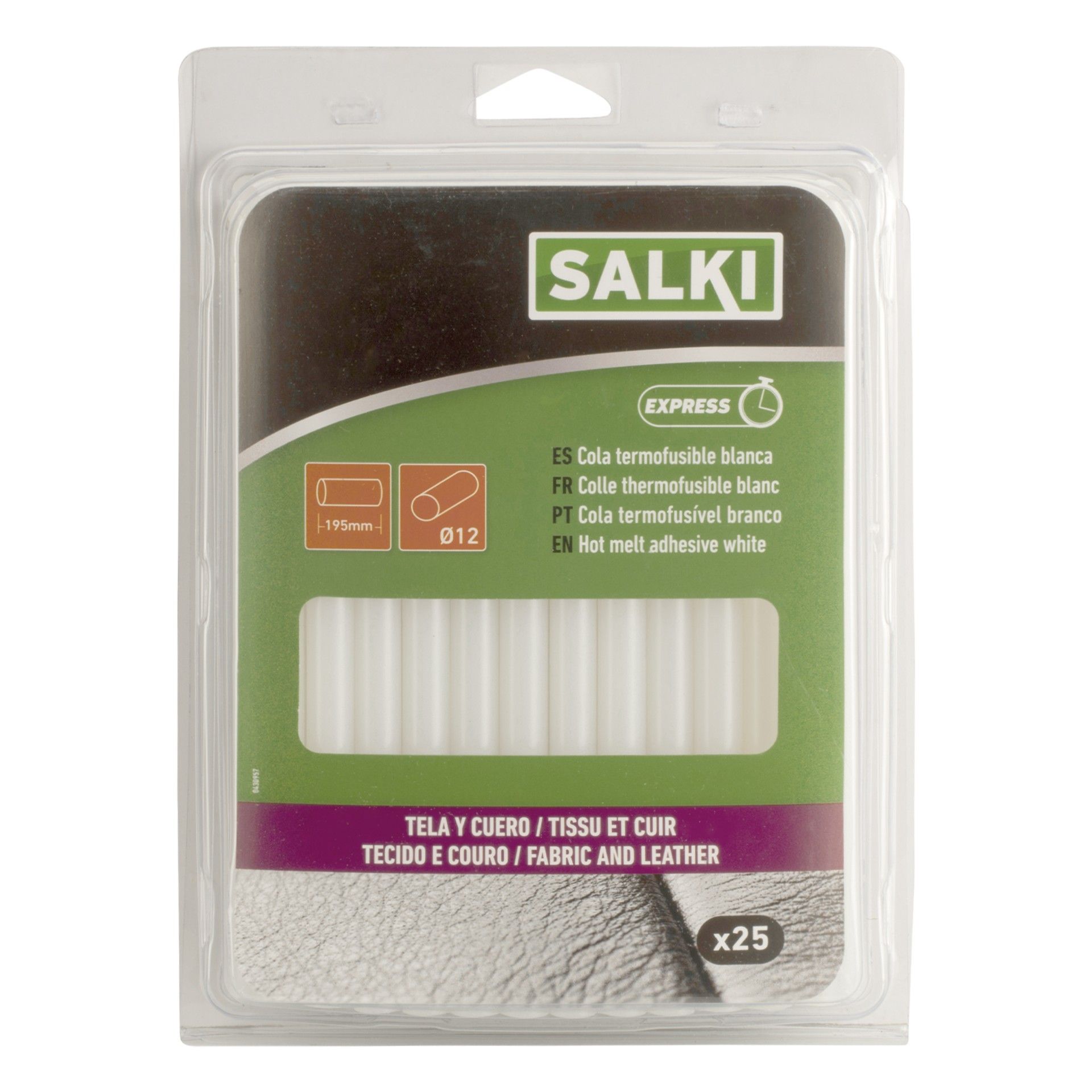 Cola Termofusível Branco Ø 12mm (500gr)