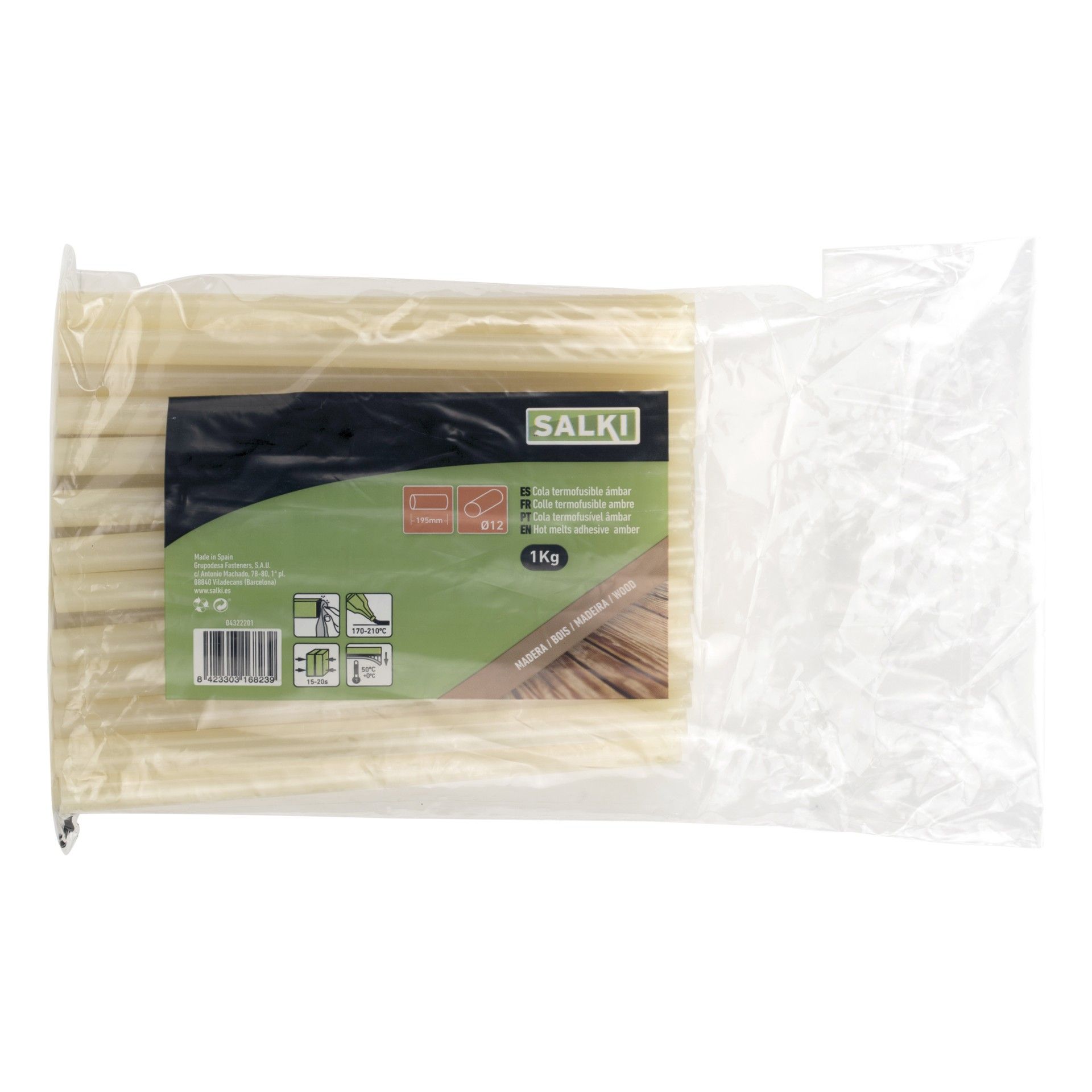 Cola Termofusível Ambar Ø 12mm 1kg