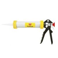 Pistola Alumínio Tubular Topex P/Sal 300ml Pistola Alumínio Tubular Topex P/Sal 300ml