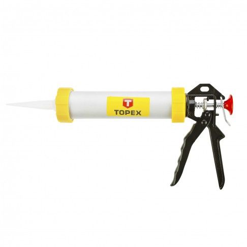 Pistola Alumínio Tubular Topex P/Sal 300ml Pistola Alumínio Tubular Topex P/Sal 300ml