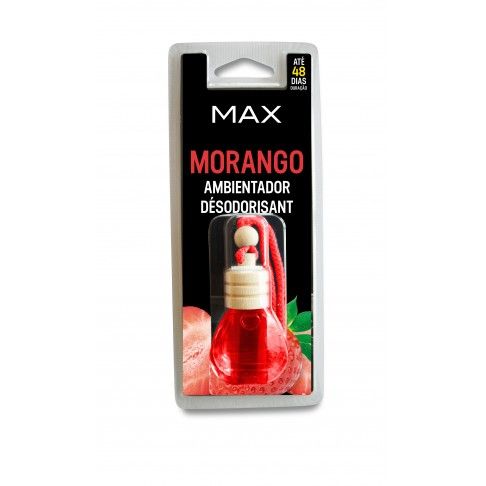 Max Ambientador Bottle Morango 5ml Max Ambientador Bottle Morango 5ml