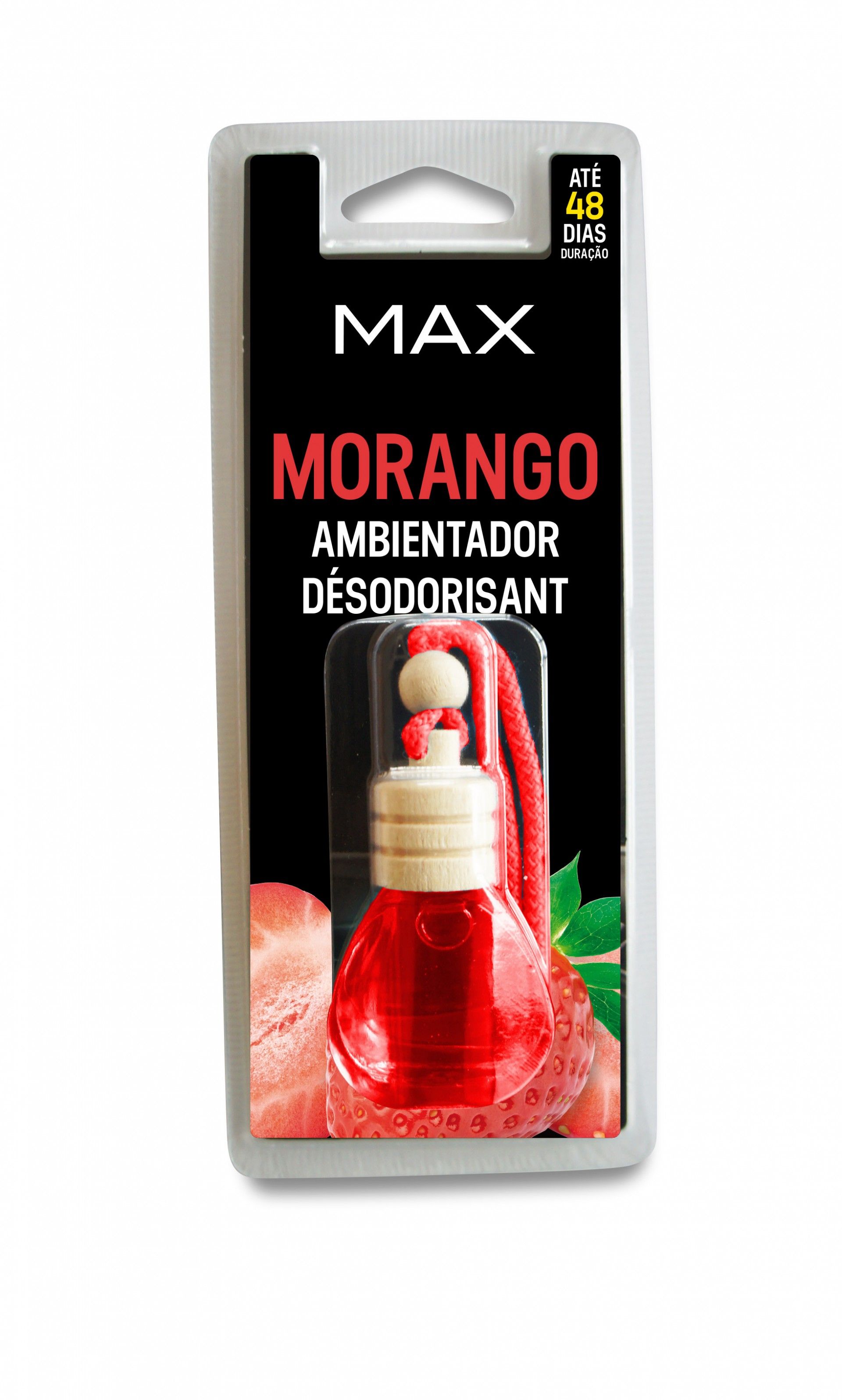Max Ambientador Bottle Morango 5ml