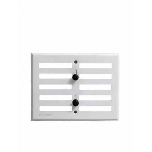 Grelha Regulável Maxmat Branca 17x13 Cm Grelha Regulável Maxmat Branca 17x13 Cm