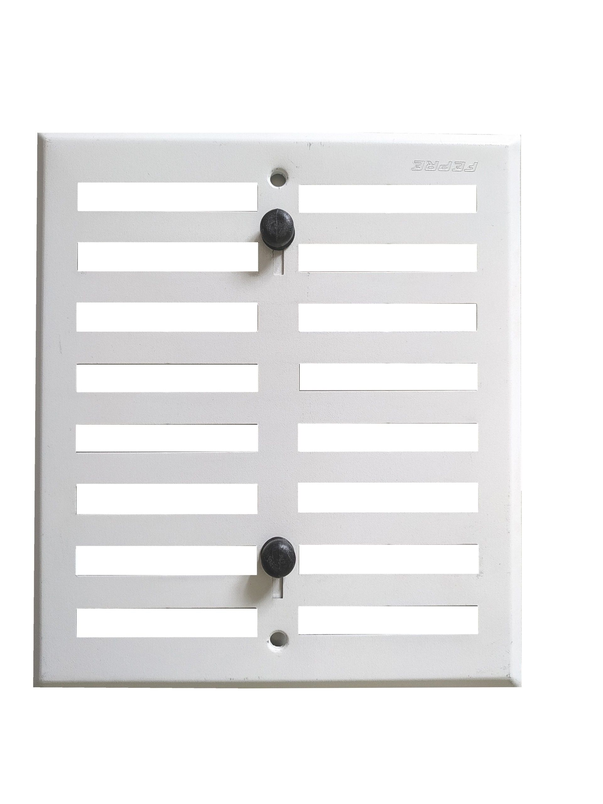 Grelha Regulavel Maxmat Branca 17x19cm