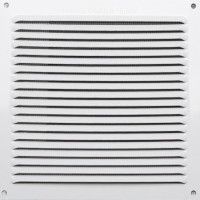 Grelha Maxmat Aluminio Lacada Branca 17x17cm Grelha Maxmat Aluminio Lacada Branca 17x17cm