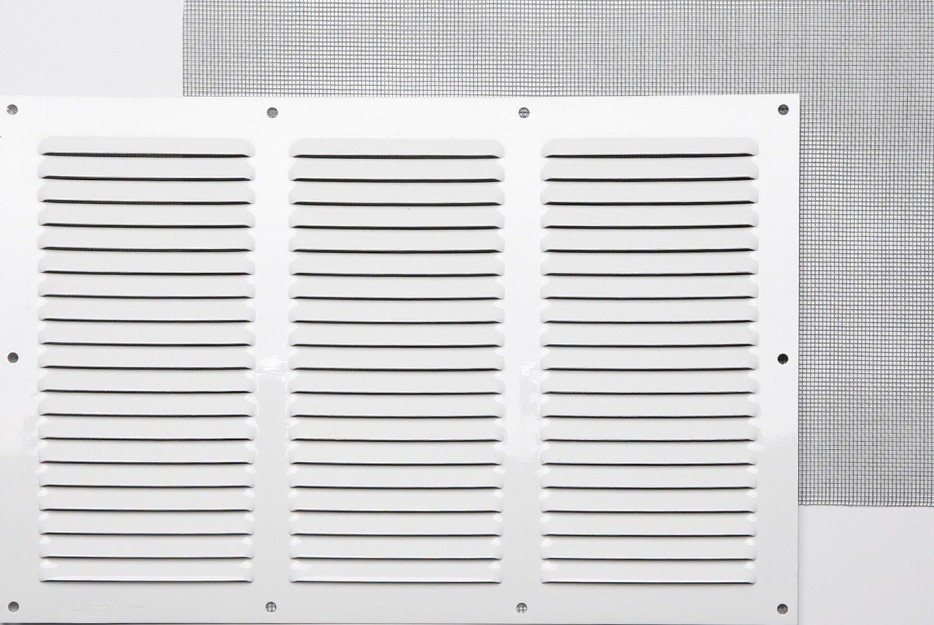 Grelha Mosquiteiro Maxmat Lacada Branca 20x30 Cm