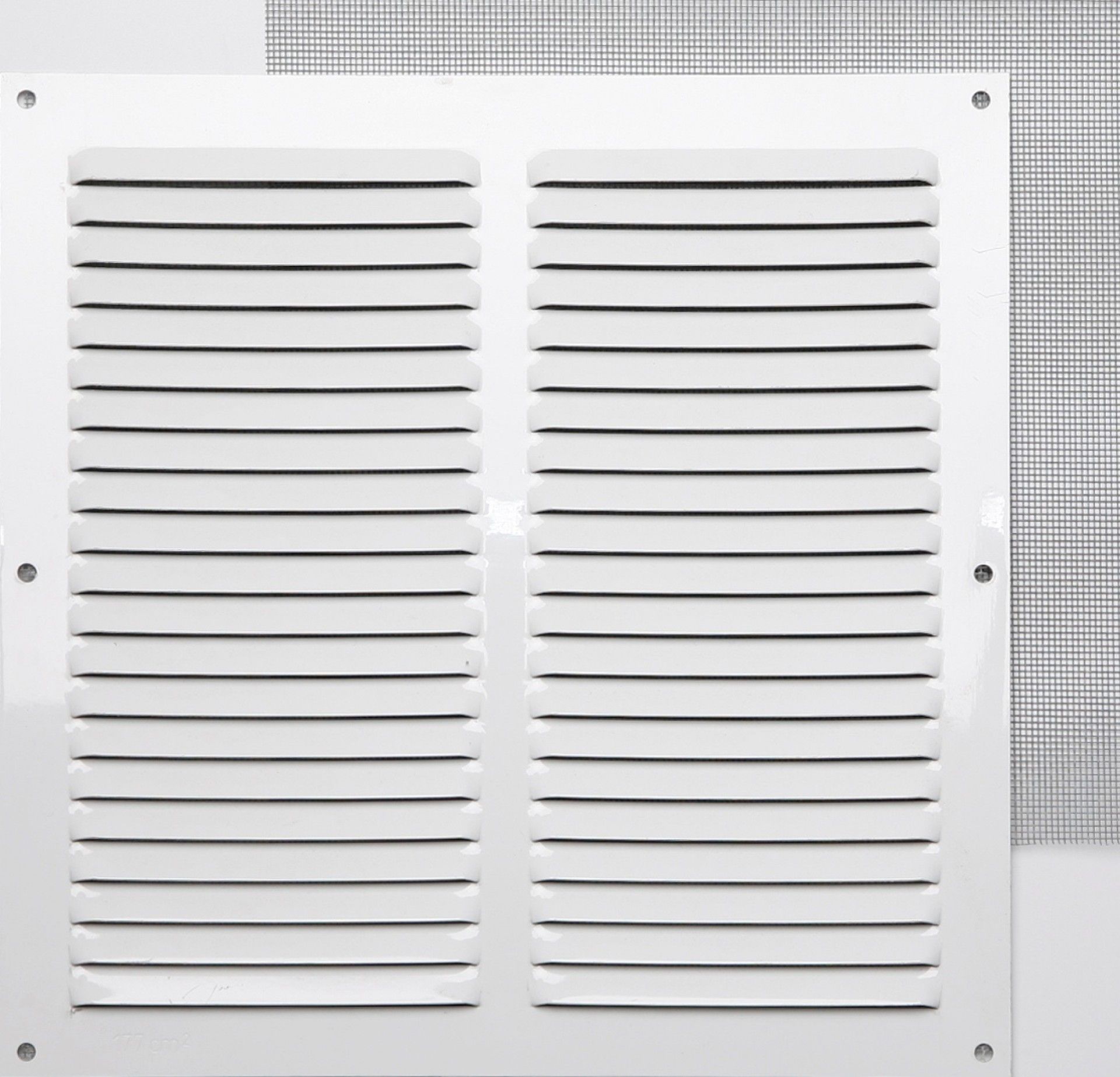 Grelha Mosquiteiro Maxmat Lacada Branca 25x25 Cm