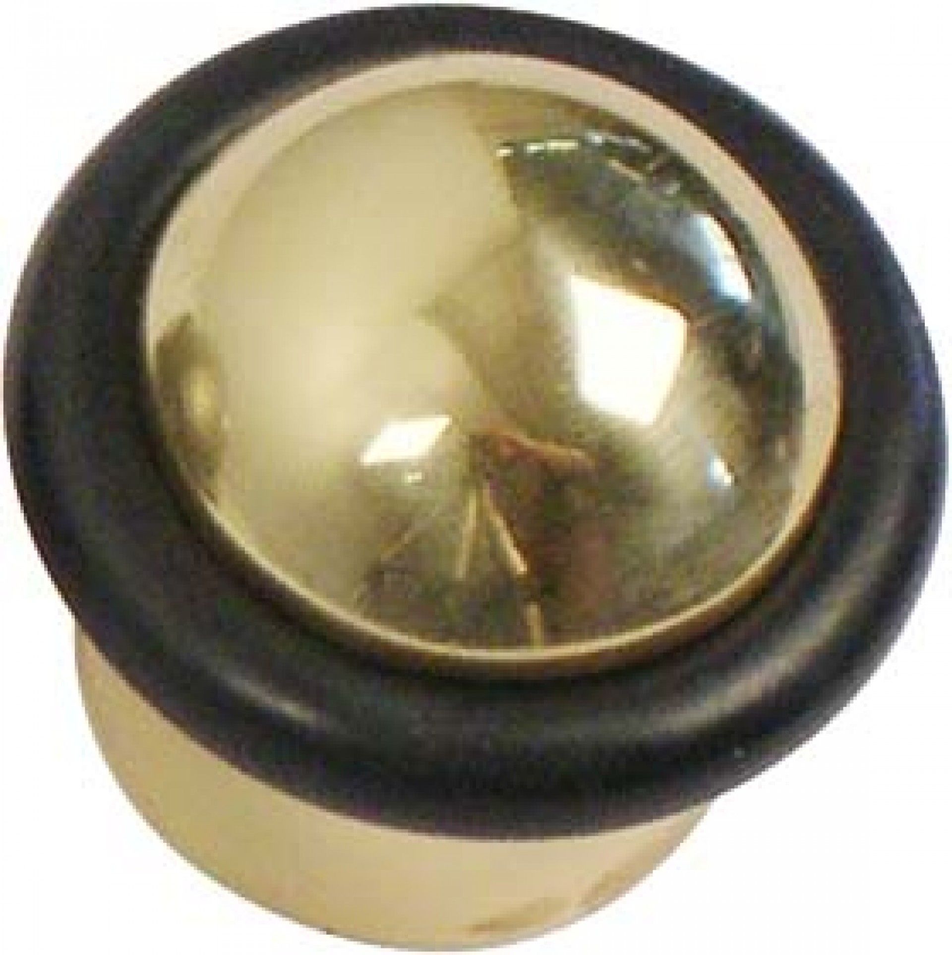 Batente De Porta Ø28x30mm Latão Polido