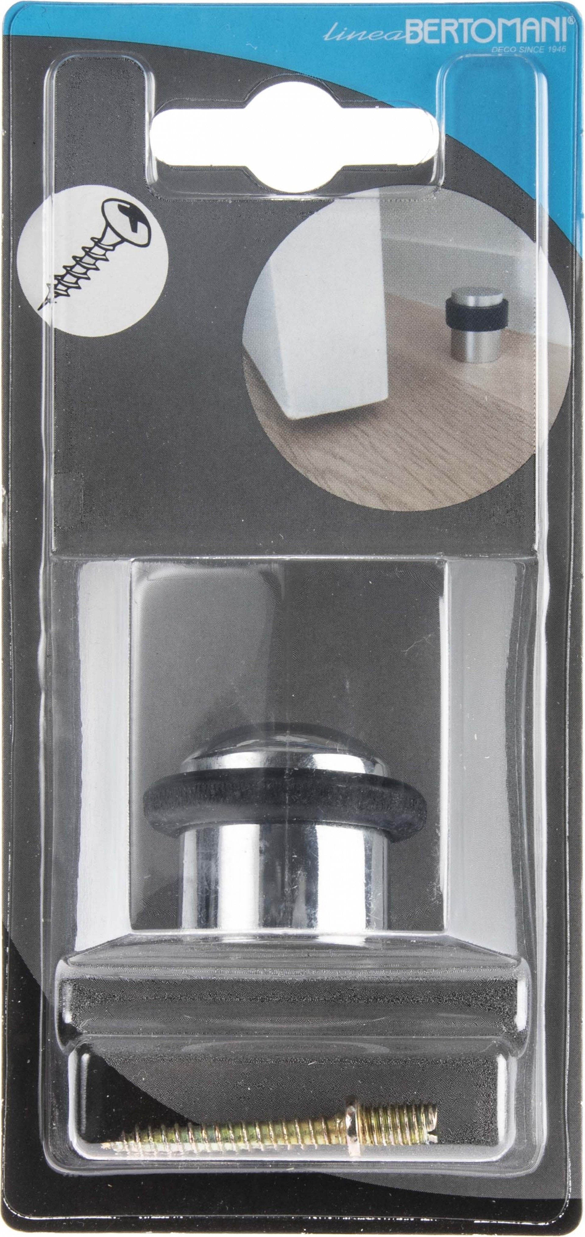 Batente De Porta Ø28x30mm Latão Cromado