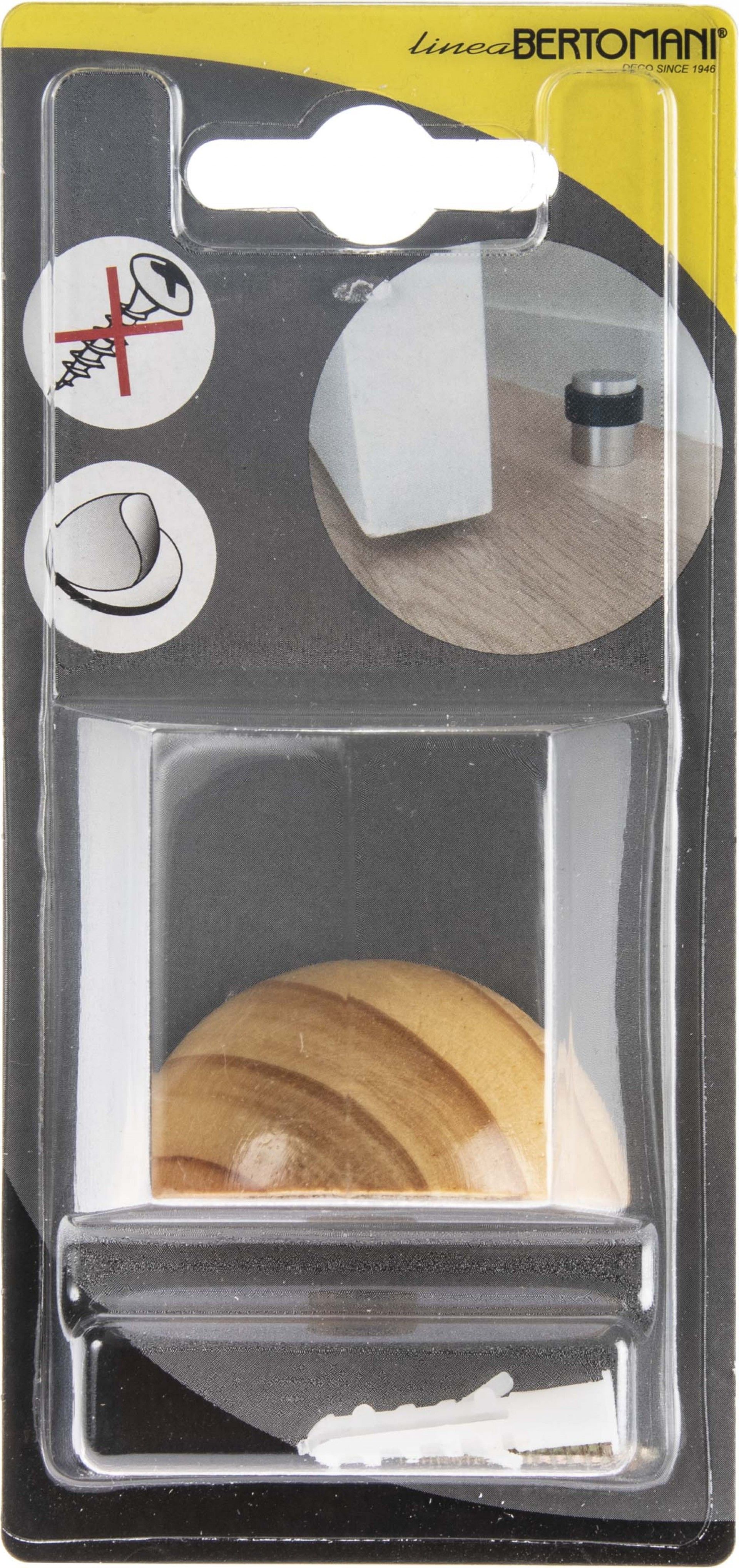 Batente De Porta Adesivo/Parafuso Madeira