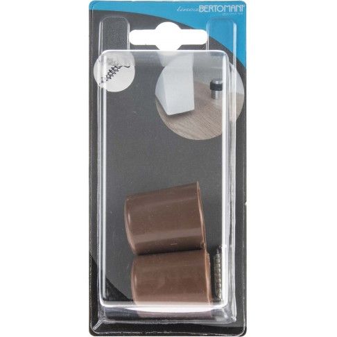 Batente De Porta 40mm Castanho 2un Batente De Porta 40mm Castanho 2un