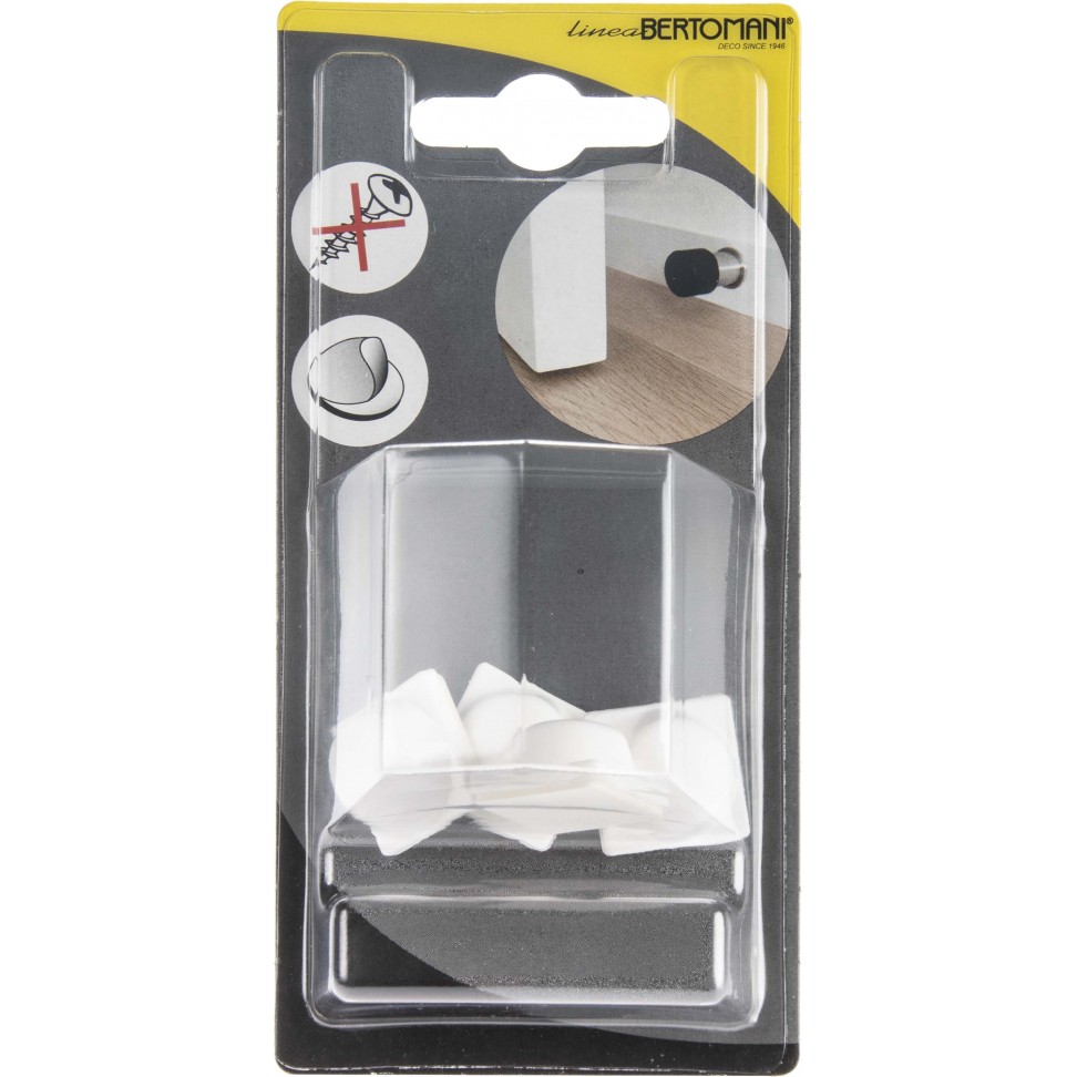 Batente Porta 10mm Branco 4un Batente Porta 10mm Branco 4un