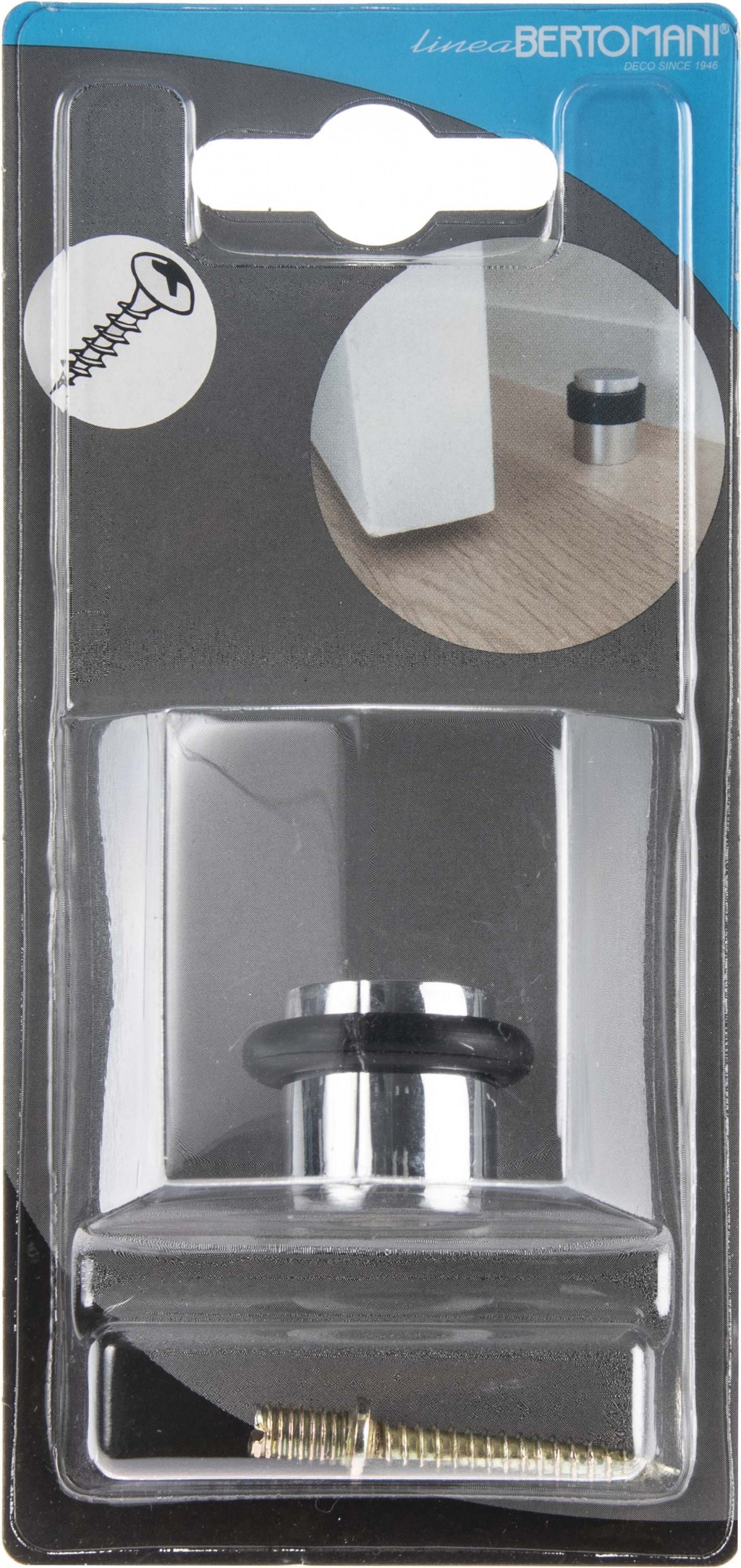 Batente Porta 20mm 6un Latão Niquelado