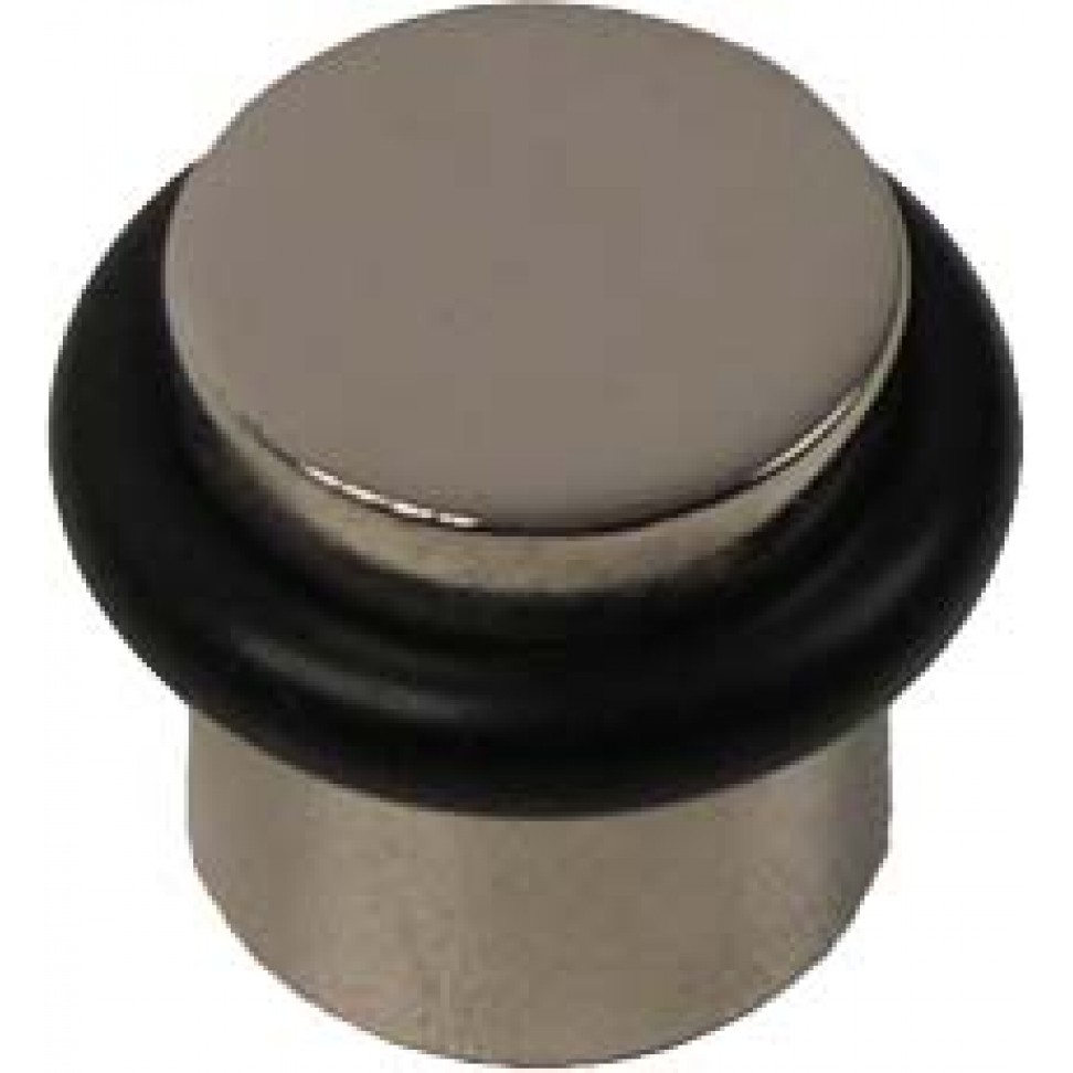 Batente Porta 20mm 6un Latão Niquelado Batente Porta 20mm 6un Latão Niquelado