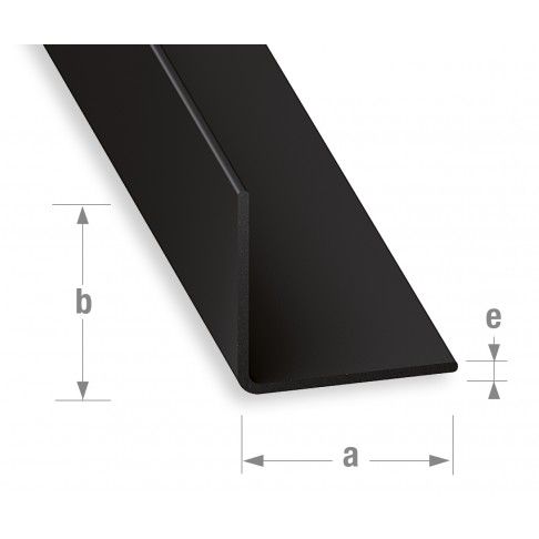 Cantoneira Pvc 20x20x1mm2m Lacado Preto Cantoneira Pvc 20x20x1mm2m Lacado Preto