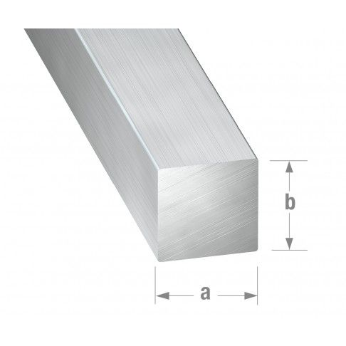 Perfil Quadadro Alum�nio 12x12mm 1m
