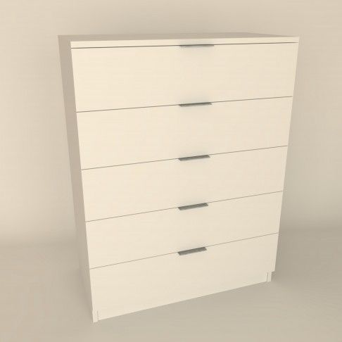 Cómoda Paris 92x70x35cm Branco Cómoda Paris 92x70x35cm Branco
