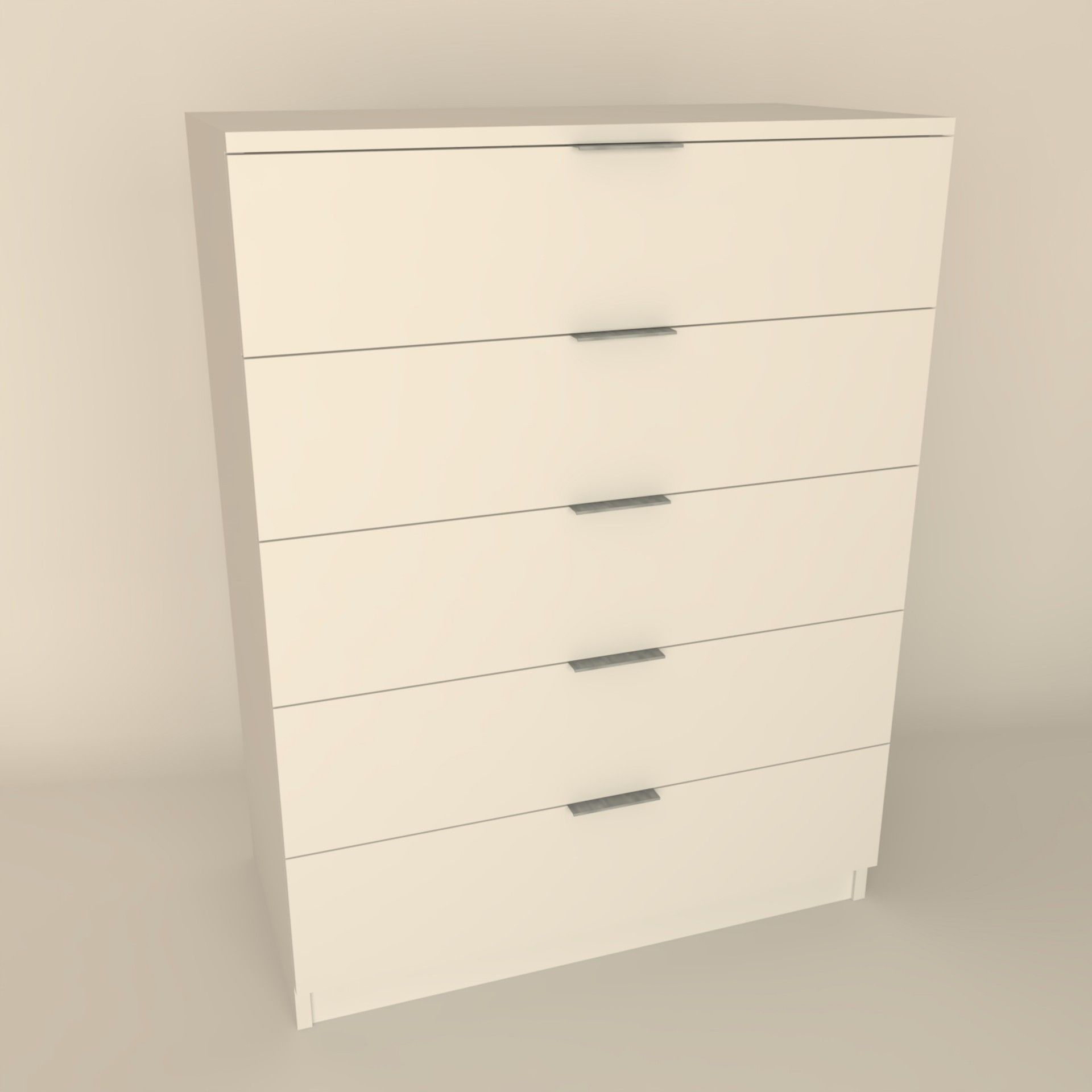 Cómoda Paris 92x70x35cm Branco