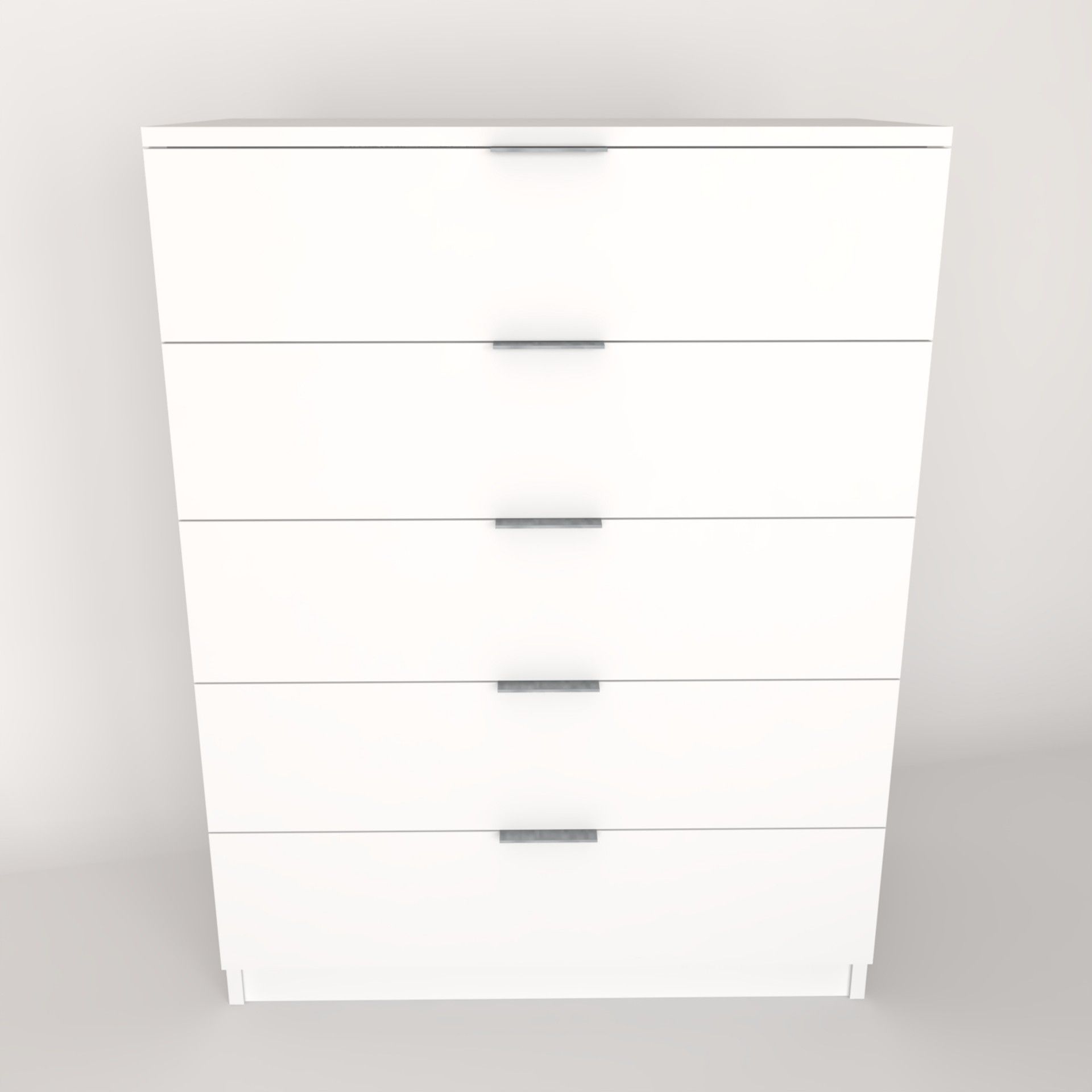 Cómoda Paris 92x70x35cm Branco