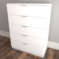 Cómoda Paris 92x70x35cm Branco Cómoda Paris 92x70x35cm Branco