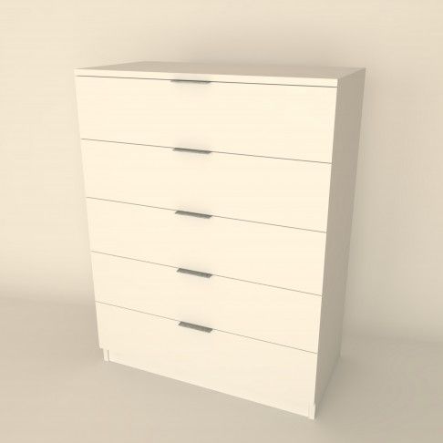 Cómoda Paris 92x70x35cm Branco Cómoda Paris 92x70x35cm Branco