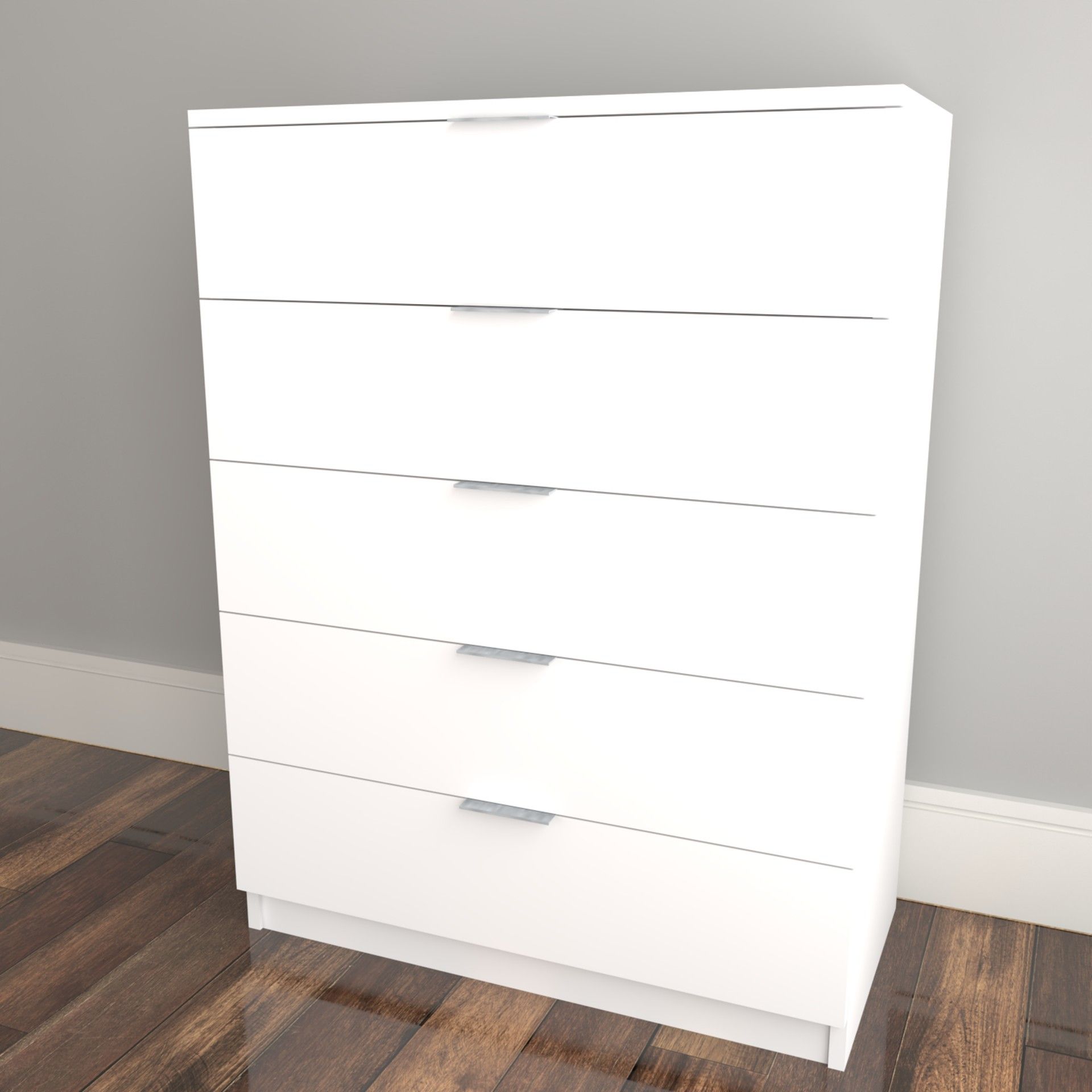 Cómoda Paris 92x70x35cm Branco