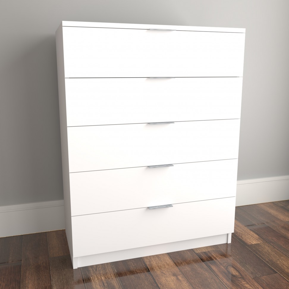Cómoda Paris 92x70x35cm Branco Cómoda Paris 92x70x35cm Branco