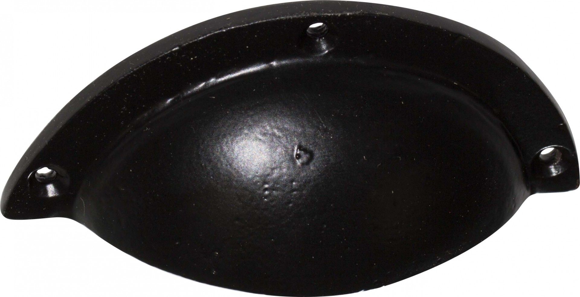 Puxador De Móvel Concha Preto 78mm