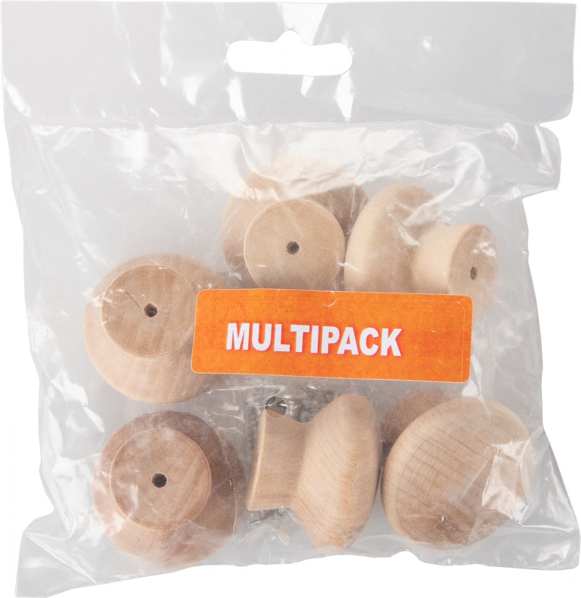 Pack Puxador Móvel Madeira Fsc 6un 40mm