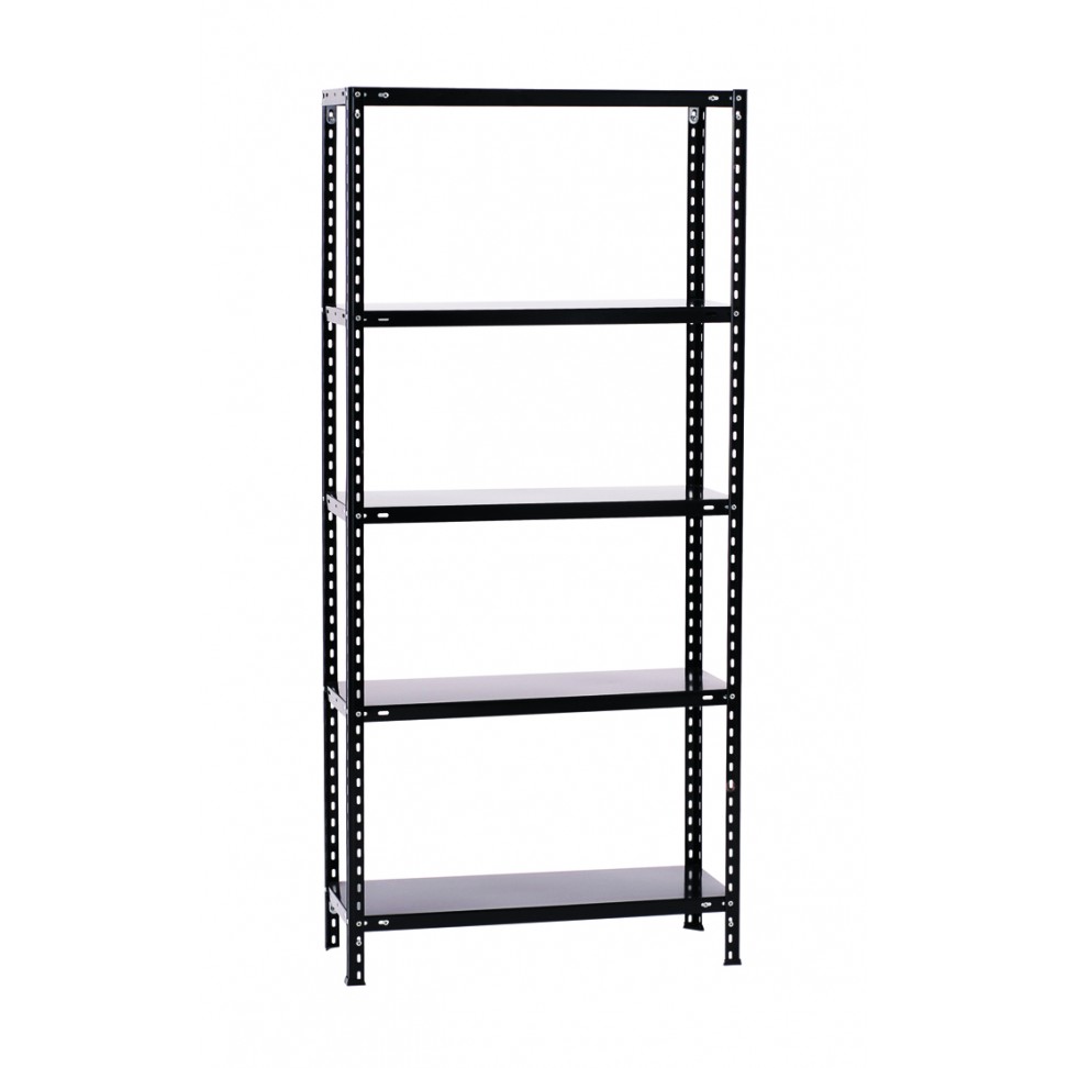 Estante 5 Prateleiras 180x90x40cm Cinza