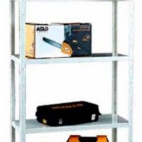 Estante 5 Prateleiras 180x90x40cm Branco