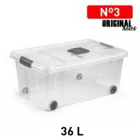 Caixa Pvc 36lt 59x40x25,5cm Caixa Pvc 36lt 59x40x25,5cm