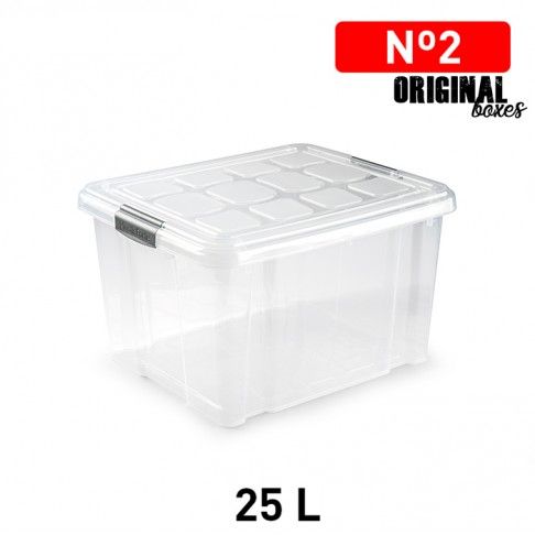 Caixa Pvc 25lt 42x35x26cm Caixa Pvc 25lt 42x35x26cm