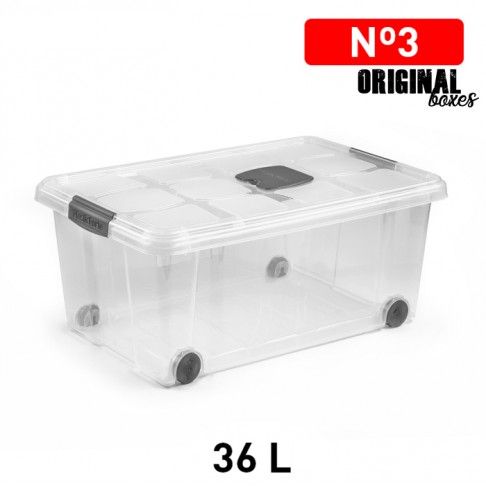 Caixa Pvc 36lt 59x40x25,5cm Caixa Pvc 36lt 59x40x25,5cm