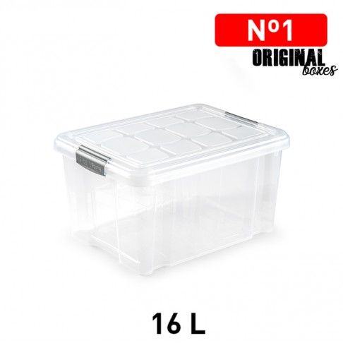 Caixa Pvc 16lt 39,5x30x21,5cm Caixa Pvc 16lt 39,5x30x21,5cm