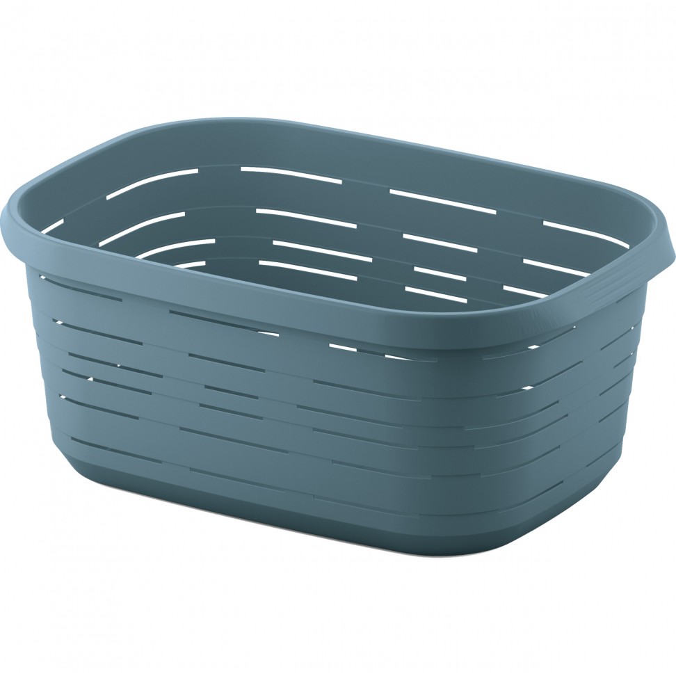Cesto Signature 63x43x26cm Azul 48L Cesto Signature 63x43x26cm Azul 48L