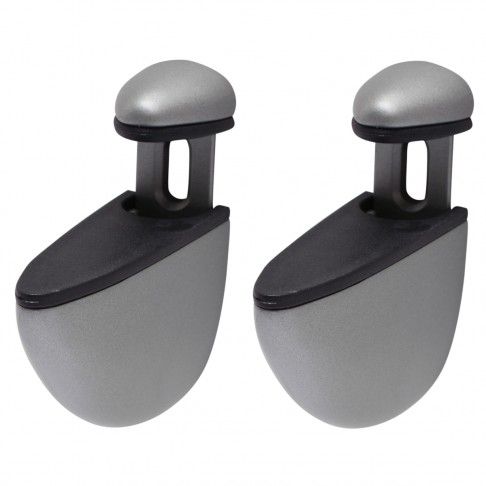 Clip Select Prata Mate 2 unidades Clip Select Prata Mate 2 unidades