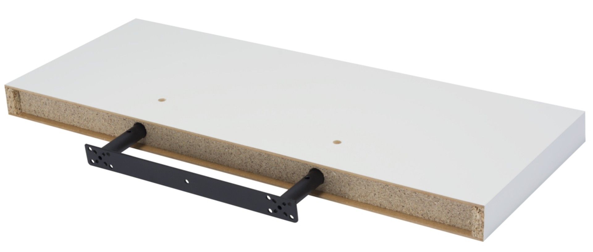 Prateleira Fixação Invisível. 60x23,5 Branco