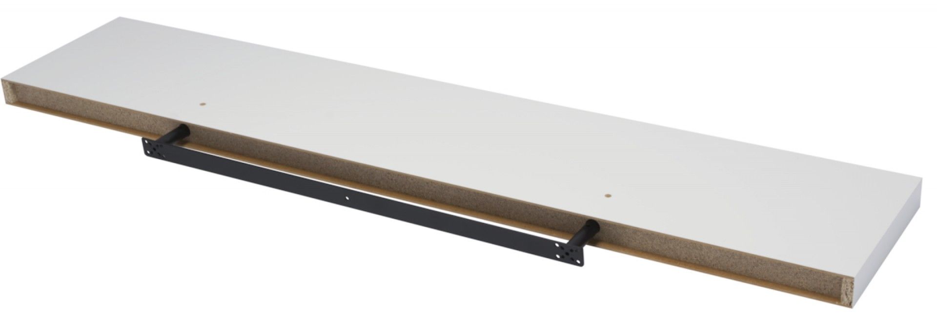 Prateleira Fixação Invisível 118x23,5 Branco