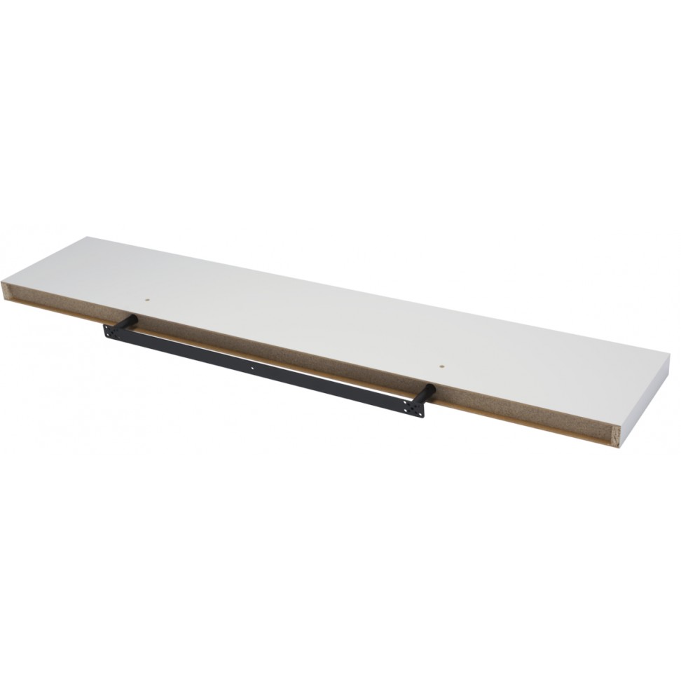 Prateleira Fixa��o Invis�vel 118x23,5 Branco