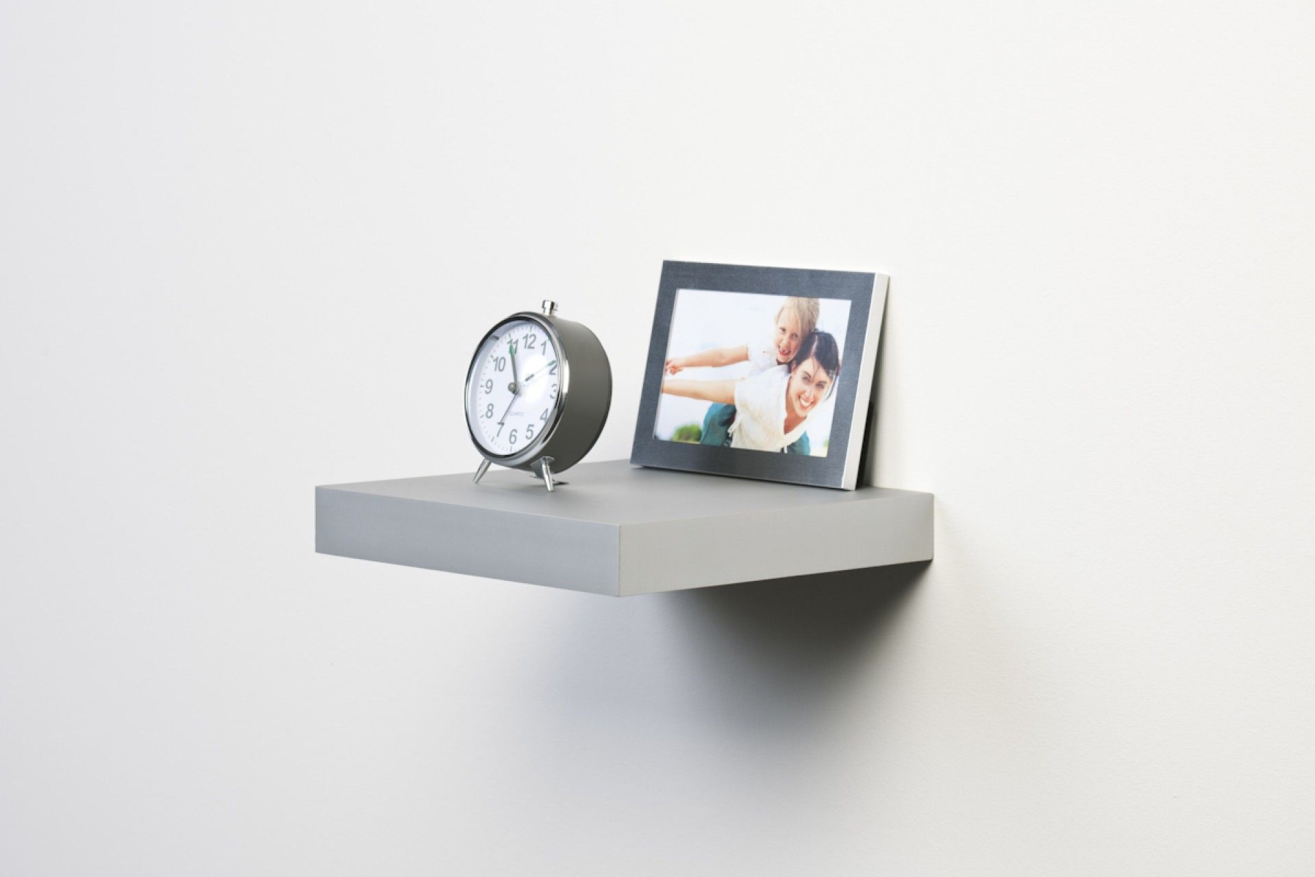 Prateleira Fixação. Invisível. 23,5x23,5 Aluminio