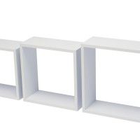 Kit 3 Cubos 12mm Branco Kit 3 Cubos 12mm Branco