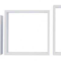 Kit 3 Cubos 12mm Branco Kit 3 Cubos 12mm Branco