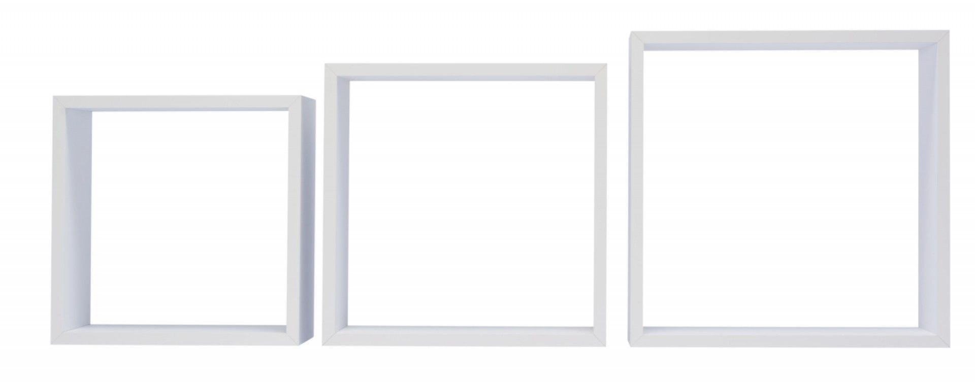 Kit 3 Cubos 12mm Branco