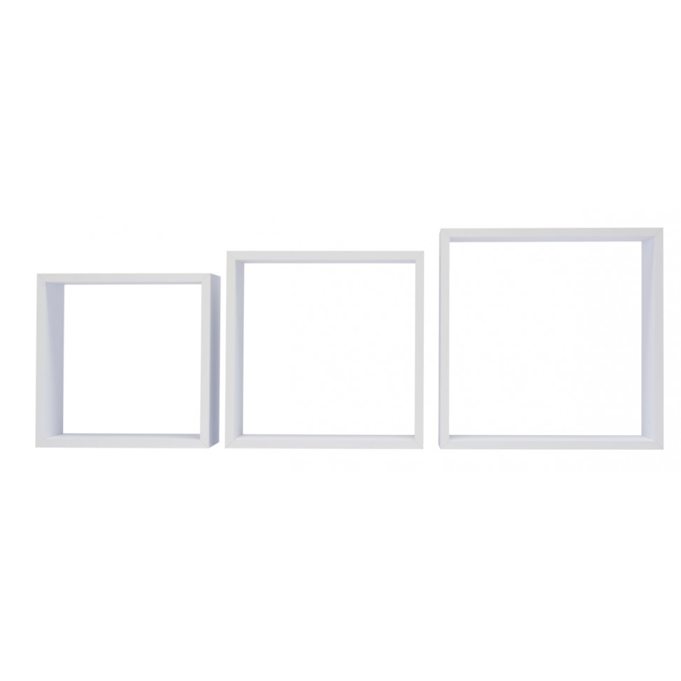 Kit 3 Cubos 12mm Branco Kit 3 Cubos 12mm Branco