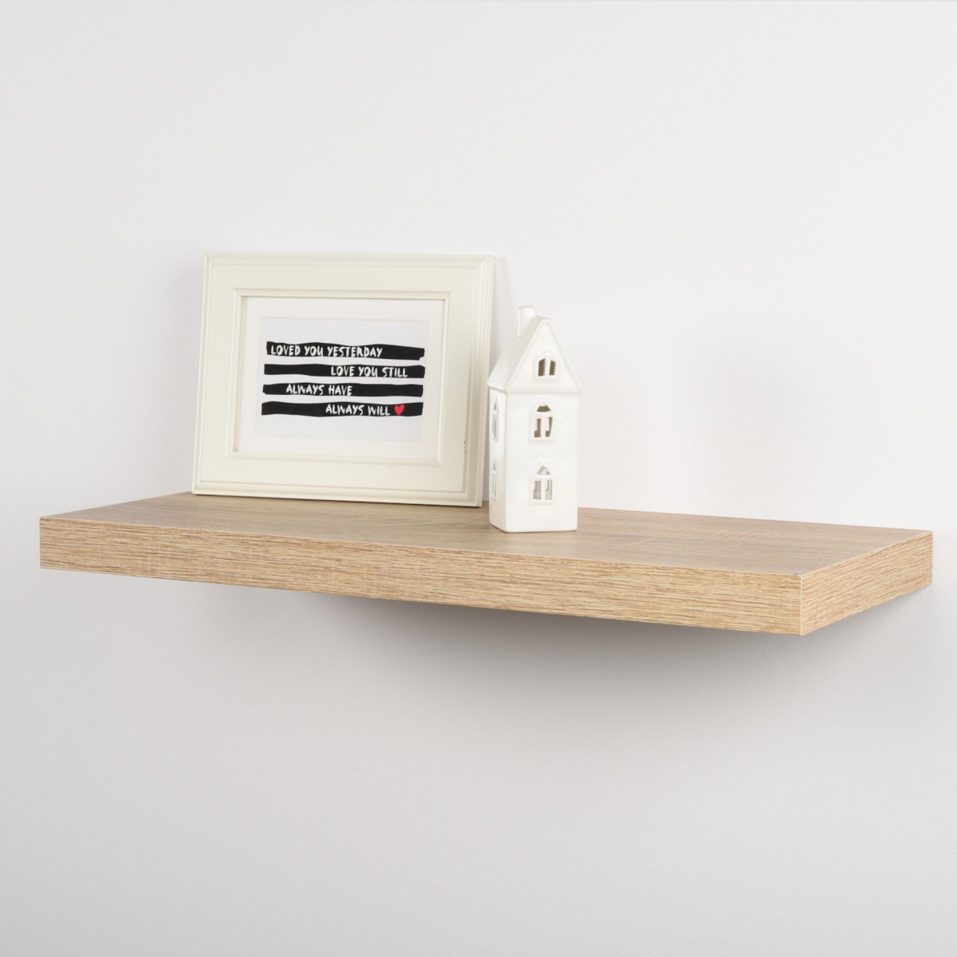 Prateleira Fixaçãoaçao Invisível 3,8x60x23,5 Carvalho