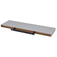 Prateleira Fixação Invisível 80x23.5x3.8cm Alumínio Prateleira Fixação Invisível 80x23.5x3.8cm Alumínio