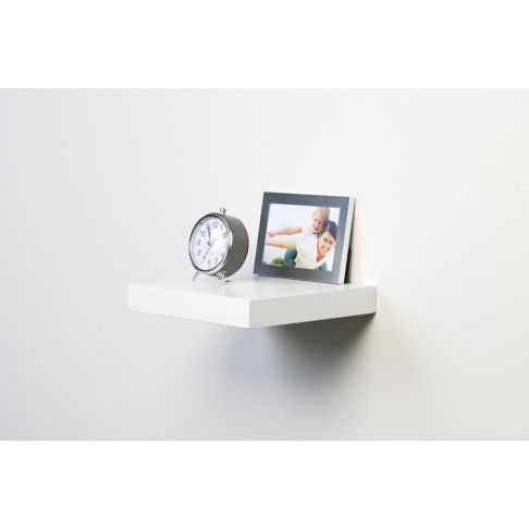 Prateleira Fixação Invisível 23.5x23.5x3.8cm Branco Lacado Prateleira Fixação Invisível 23.5x23.5x3.8cm Branco Lacado
