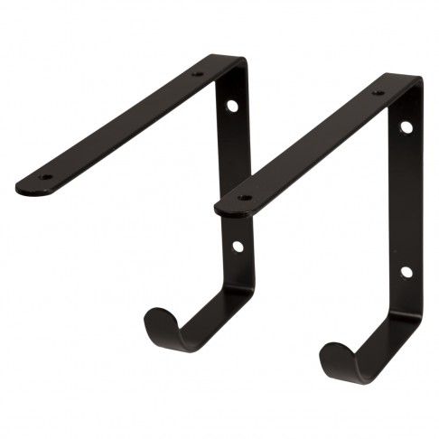Poleia 3mm 22x14.5cm Preto 2 unidades Poleia 3mm 22x14.5cm Preto 2 unidades