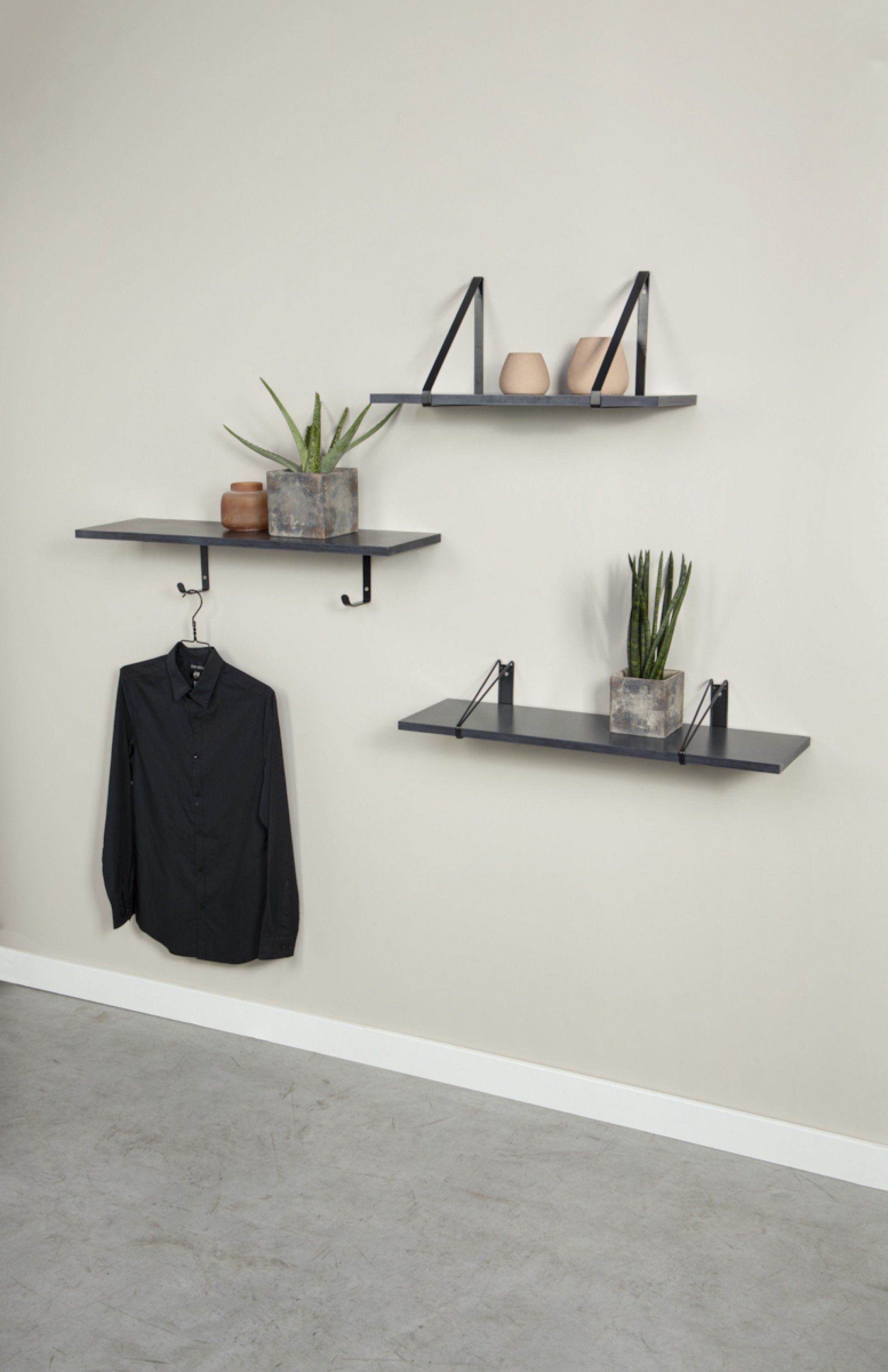 Poleia 3mm 22x14.5cm Preto 2 unidades